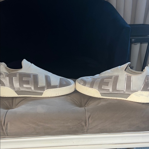 Stella McCartney Tan Suede Athletic Shoes - Picture 9 of 9